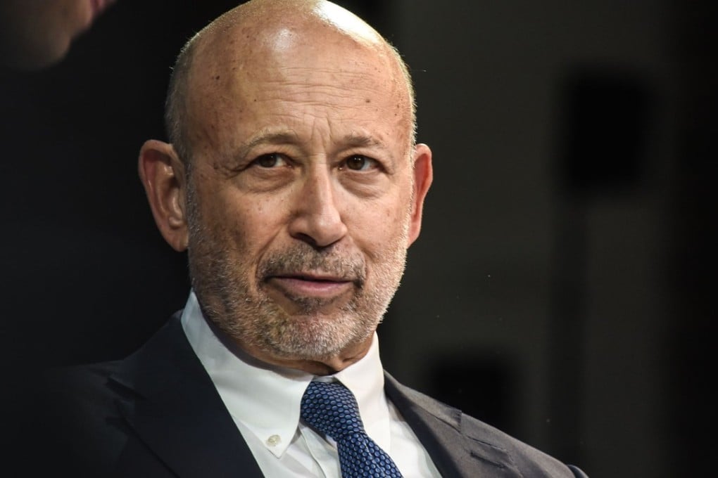 Lloyd Blankfein speaks at The New York Times DealBook conference on November 1. Goldman Sachs has said Lloyd Blankfein held a meeting in 2012 with Malaysian financier Low Taek Jho, who is at the centre of the country’s fraud and bribery scandal. Photo: AFP