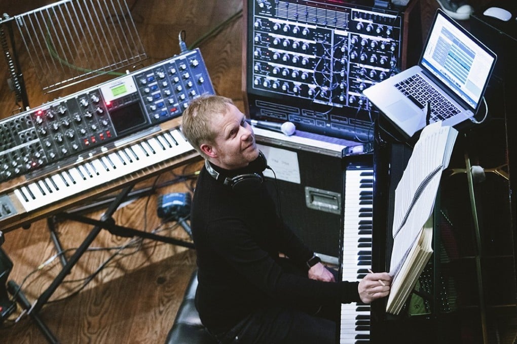 Max Richter in action. The composer will perform with the Hong Kong Philharmonic Orchestra next weekend. Photo: Mike Terry