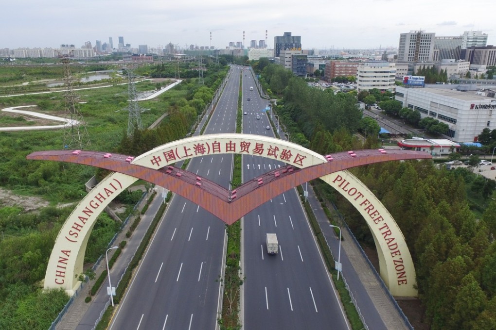 Liberalisation at Shanghai’s FTZ, which has been dubbed a mini-Hong Kong, has failed to live up to investors’ expectations so far. Photo: Xinhua