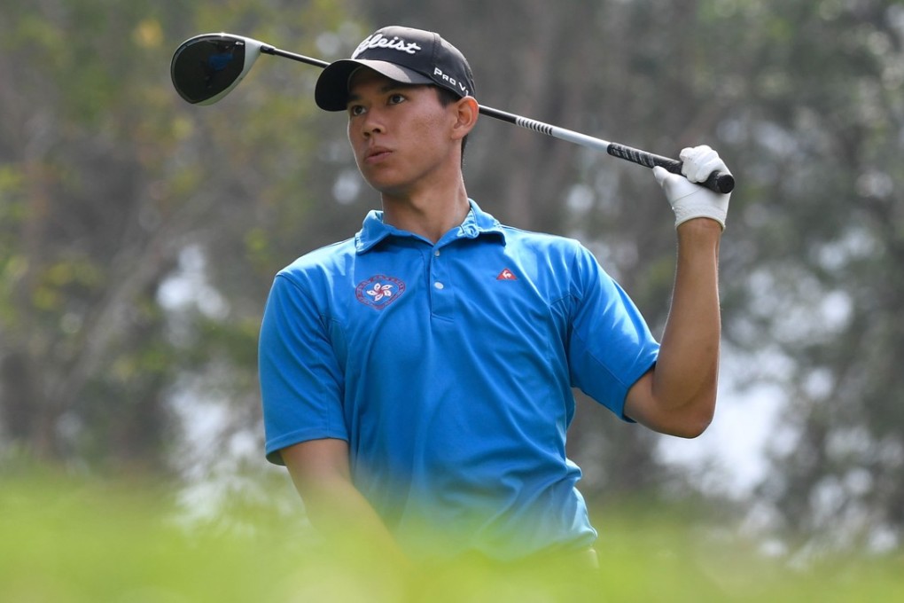 Matthew Cheung during the third round of the Hong Kong Open. Photos: Richard Castka