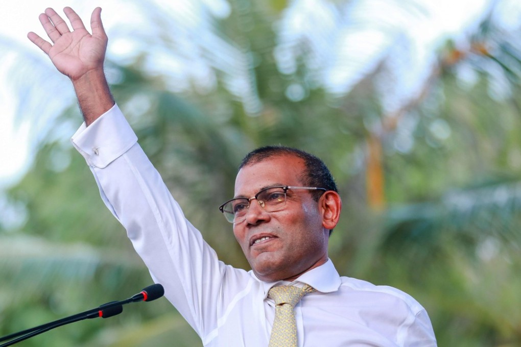 Former president Mohamed Nasheed returned from exile earlier this month. Photo: AFP