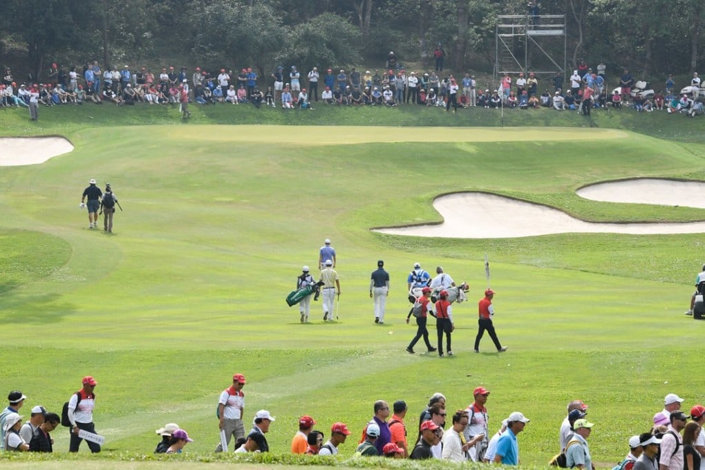 The fifth hole of the Championship course at Fanling. Photo: Richard Castka