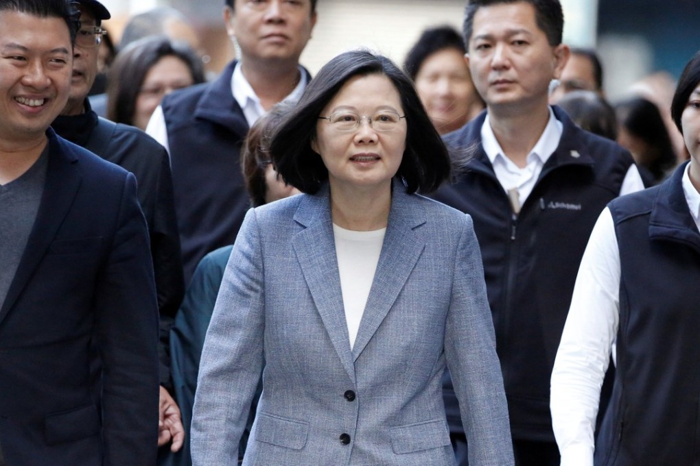 President Tsai Ing-wen is unlikely to shift her policy towards mainland China. Photo: Reuters