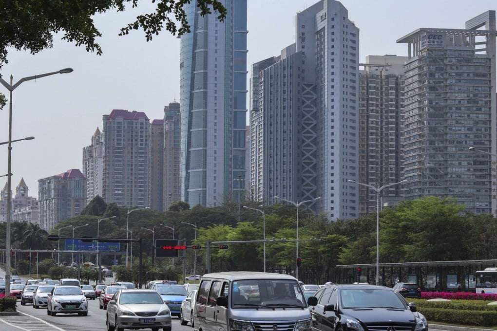 Shenzhen’s western Futian district is a new hotspot for Hong Kong firms setting up shop in the city. Photo: Roy Issa