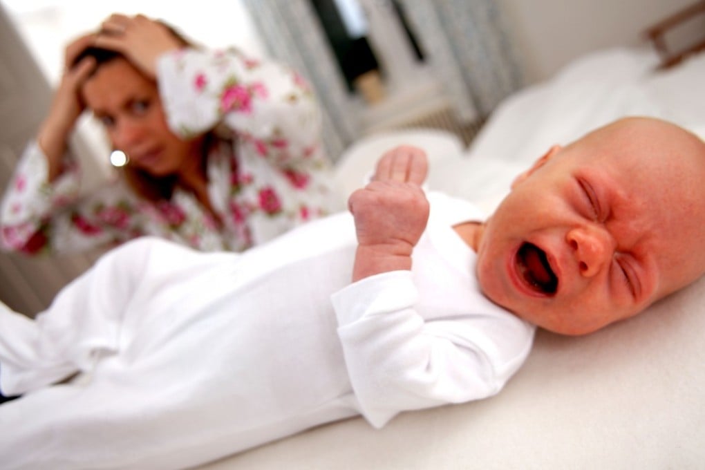 There are now a range of artificial intelligence-powered apps to monitor a baby’s sleep pattern and offer parents individualised, real-time recommendations to help a child sleep at night. Photo: Alamy