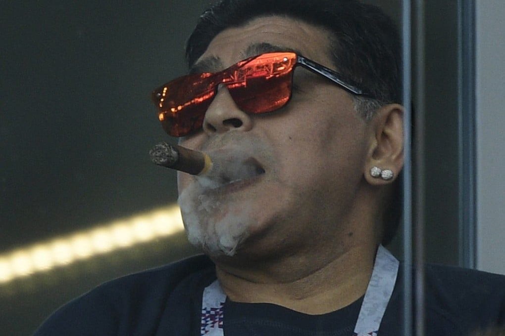 Did Diego Maradona just deliver the worst, or best, post-game interview ever? Photo: AP