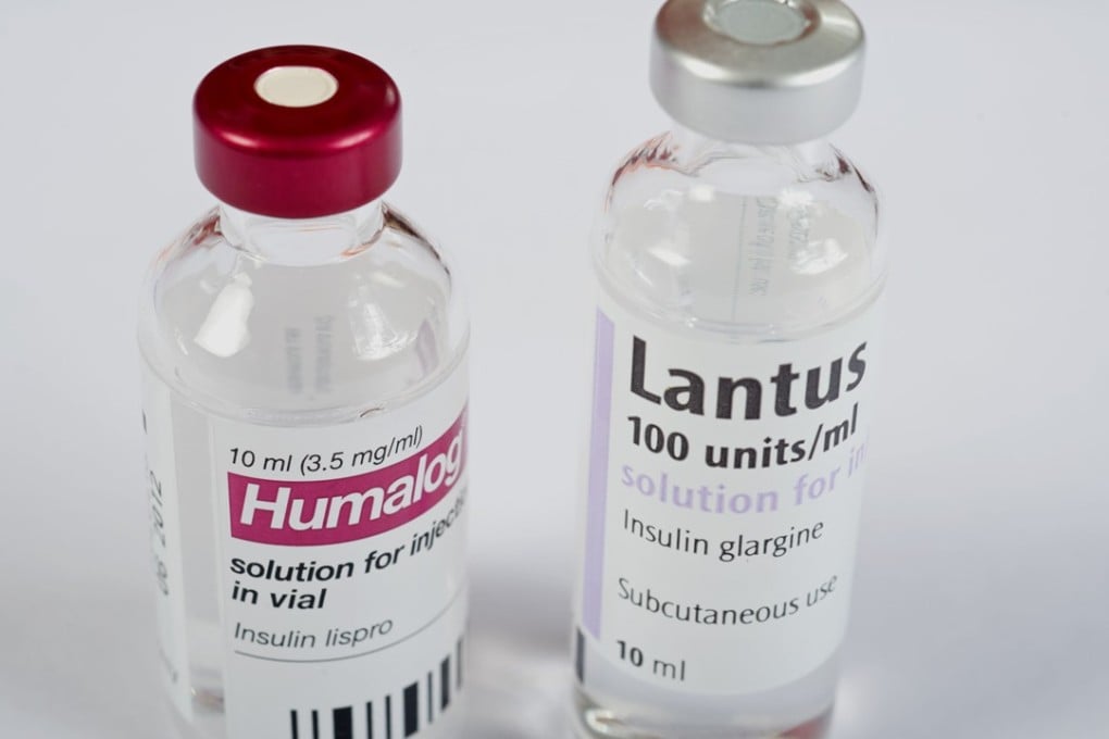 Fast acting Humalog (left) and slow acting Lantus insulin. The growing numbers of people with diabetes could lead to an insulin shortage in 10 years. Photo: Alamy