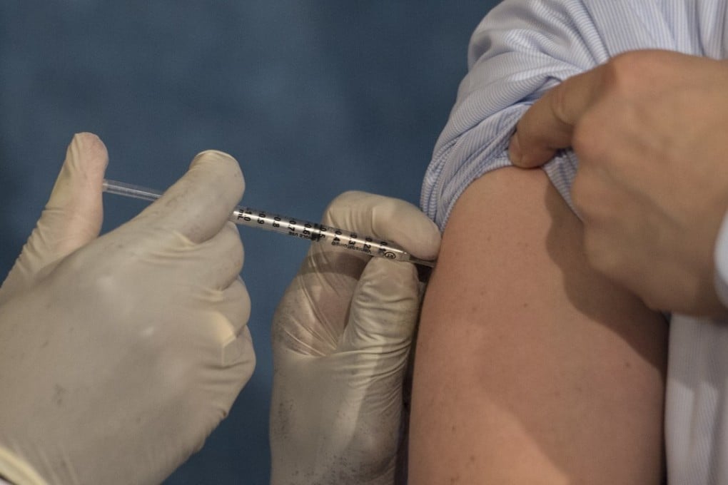 Flu vaccination services have been suspended at public hospitals and outpatient clinics. Photo: AFP