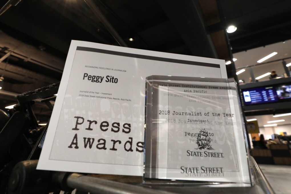 Peggy Sito won the State Street award for her story about The Center. Photo: Robert Ng