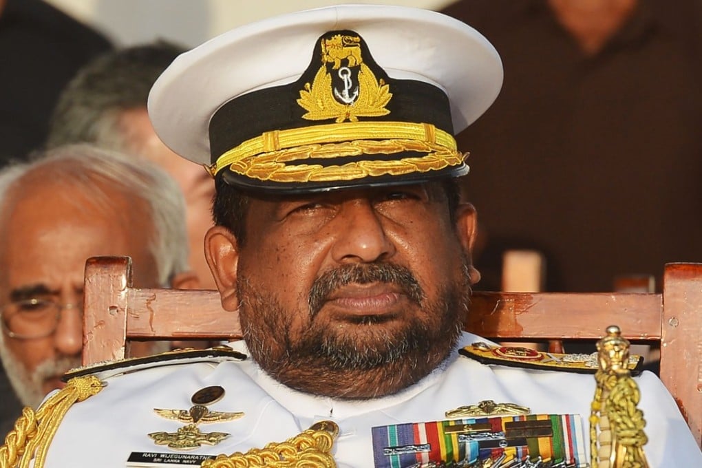 Sri Lankan Admiral Ravindra Wijegunaratne. Photo: AFP
