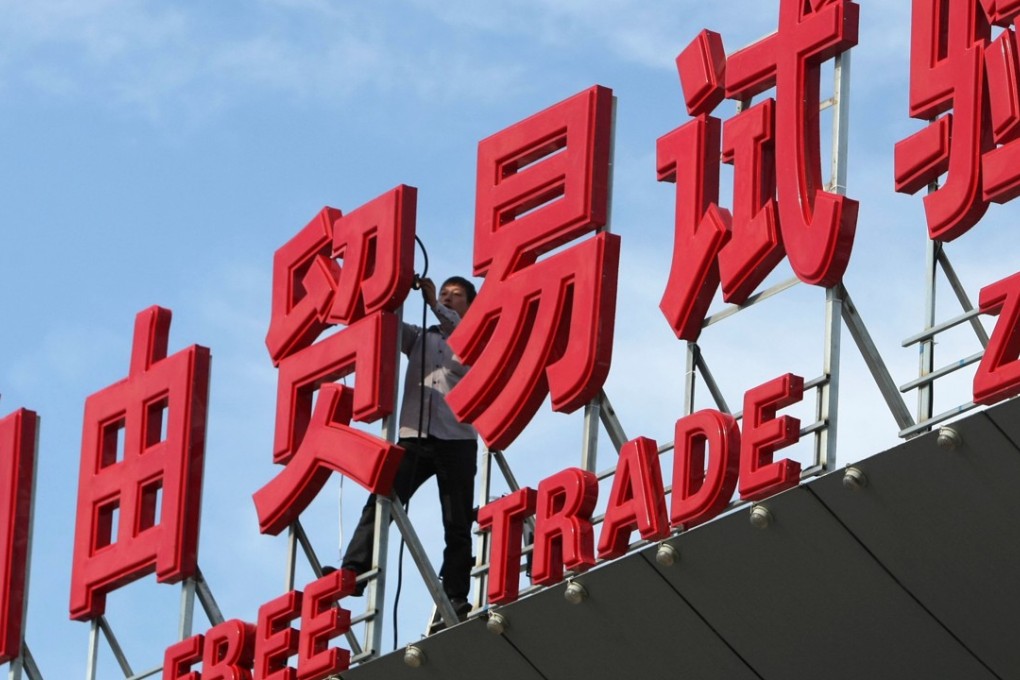 A former top official believes expanding Hong Kong’s free market economy can drive the Greater Bay Area’s expansion. Photo: Imaginechina