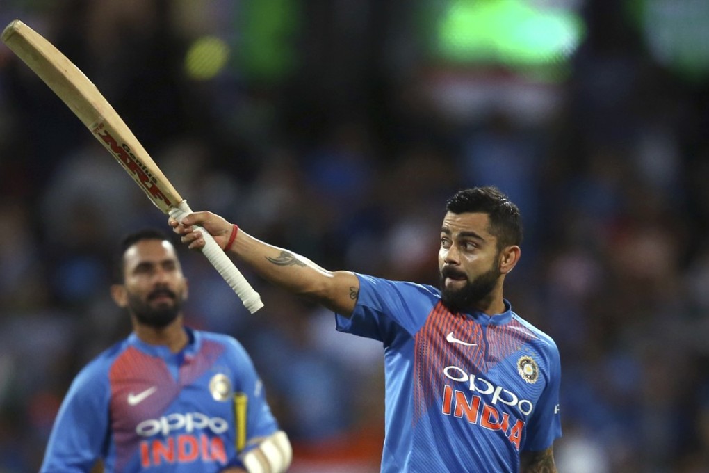 India's Virhat Kohli has spoken out on the treatment of the tourist elephant. Photo: AP