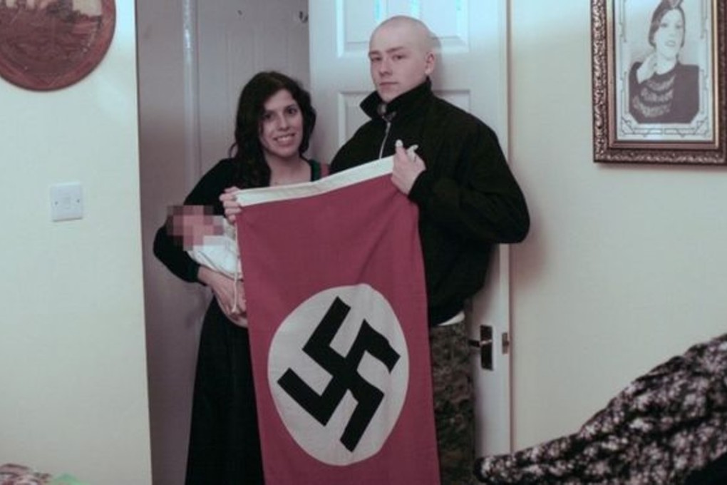 Claudia Patatas and Adam Thomas, who named their baby Adolf out of “admiration” for Hitler.