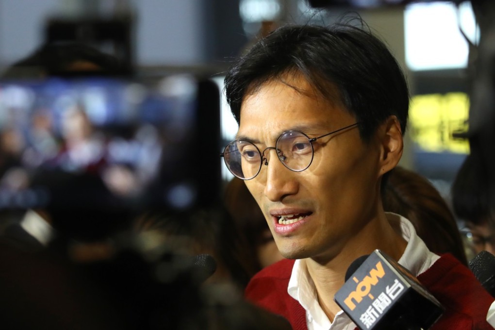 Eddie Chu hopes to participate in the rural representative election for the non-indigenous villagers’ head post at Yuen Kong Sun Tsuen, in Yuen Long. Photo: Edmond So