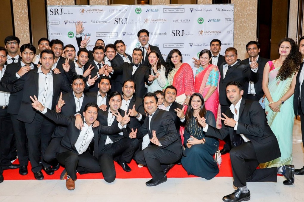 Su -Raj Inter Gold’s staff celebrating this year’s annual awards night