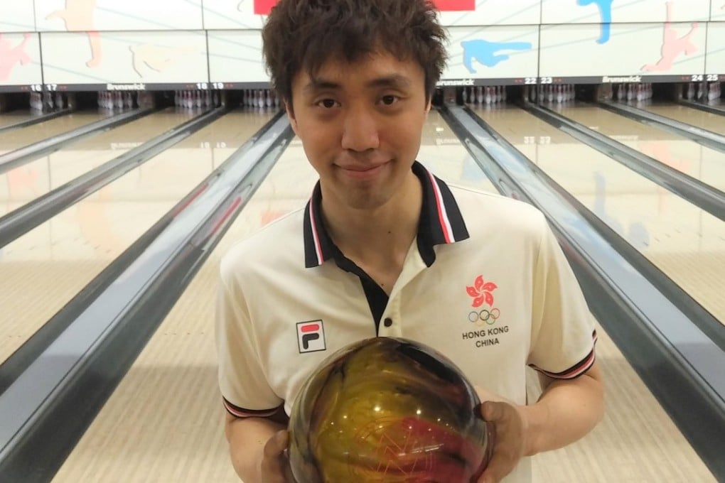 Hong Kong bowler Michael Mak. Photo: Patrick Blennerhassett