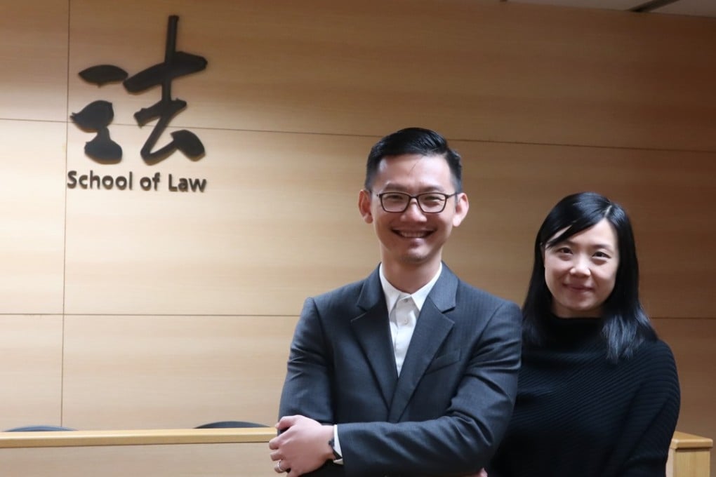 LLB Programme Directors, Prof Kelvin Low and Ms Anna Lui