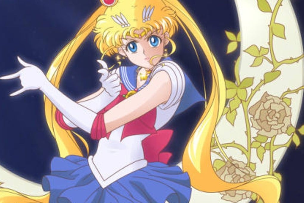 Japanese anime character Sailor Moon.