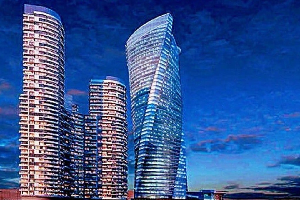 Artist’s impression of the scrapped Trump Tower Moscow project. Image: handout