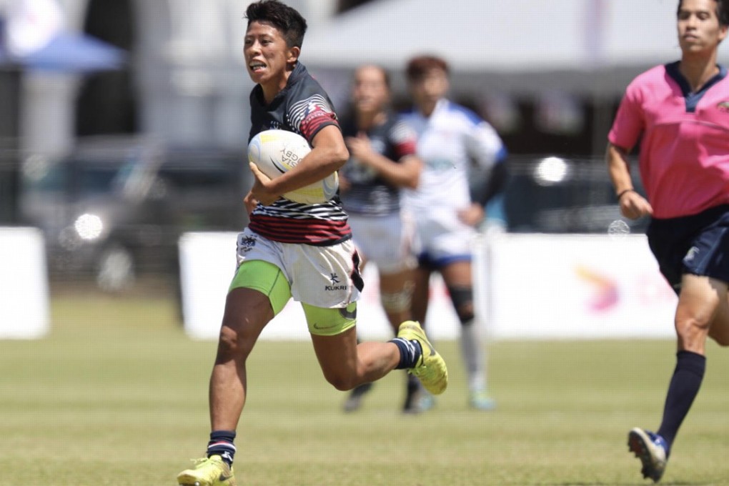 Stephanie Chan, a former windsurfer, runs like the wind on the rugby pitch. Photo: Handout