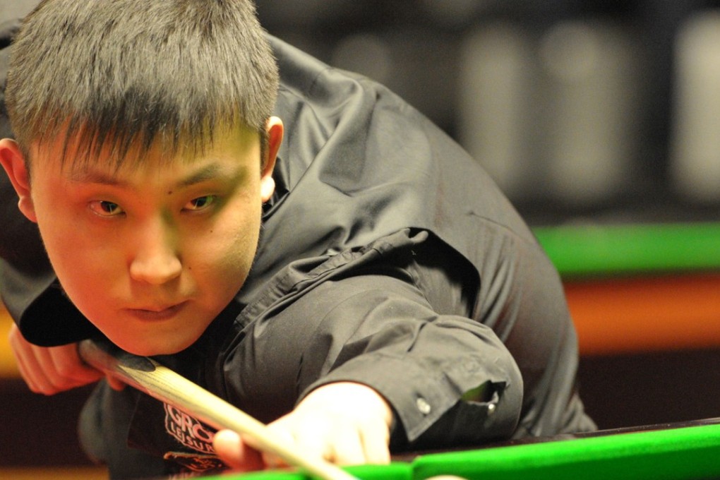 China’s Yu Delu has been for 10 years for match-fixing. Photo: World Snooker