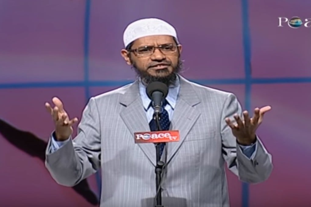Controversial Islamic preacher Zakir Naik is wanted in his home country of India. File photo: YouTube