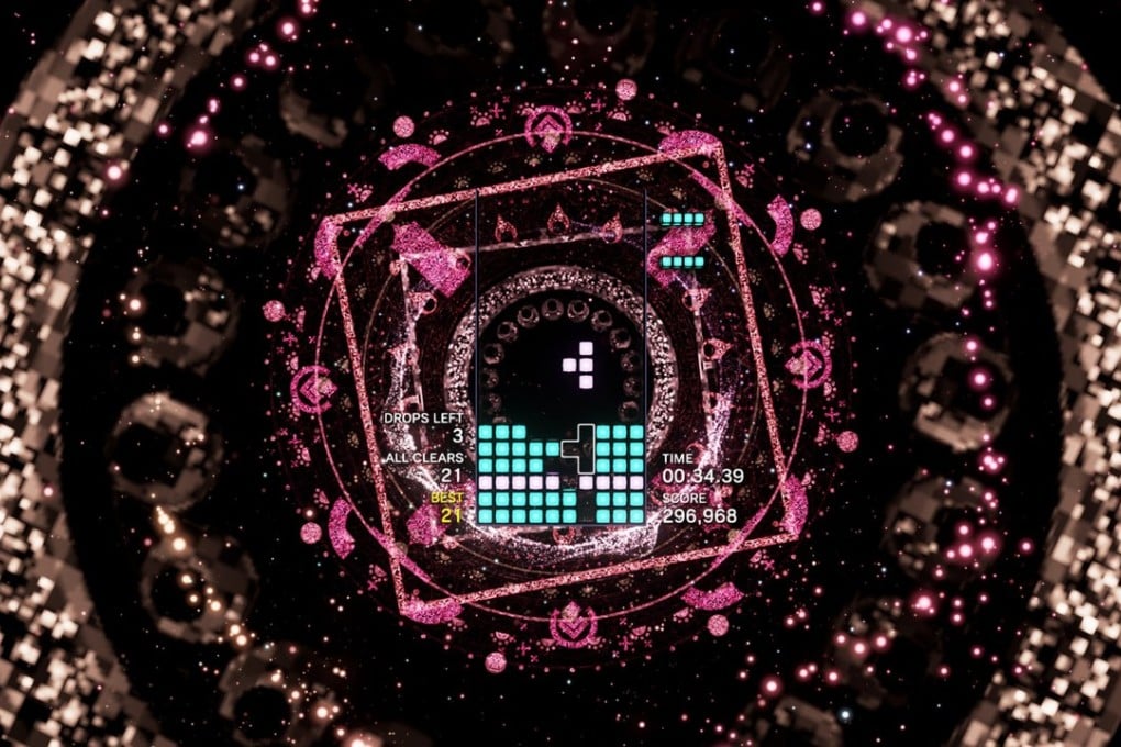 Tetris Effect has made the falling block even more immersive and addictive. Photo: Enhance