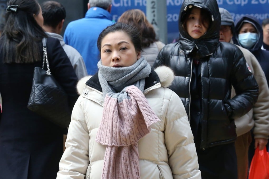 The temperature is expected to drop to as low as 13 degrees Celsius over the coming days. Photo: David Wong