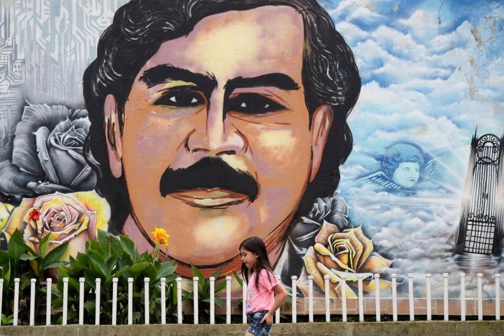 Picture taken at the Pablo Escobar neighbourhood in Medellin, Colombia. Photo: AFP