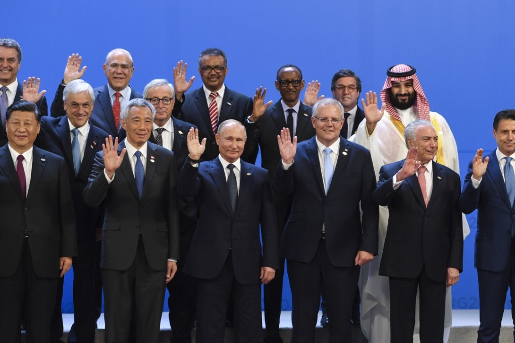 The G20 communique tackled some important issues that go to the heart of the US-China dispute. Photo: EPA-EFE