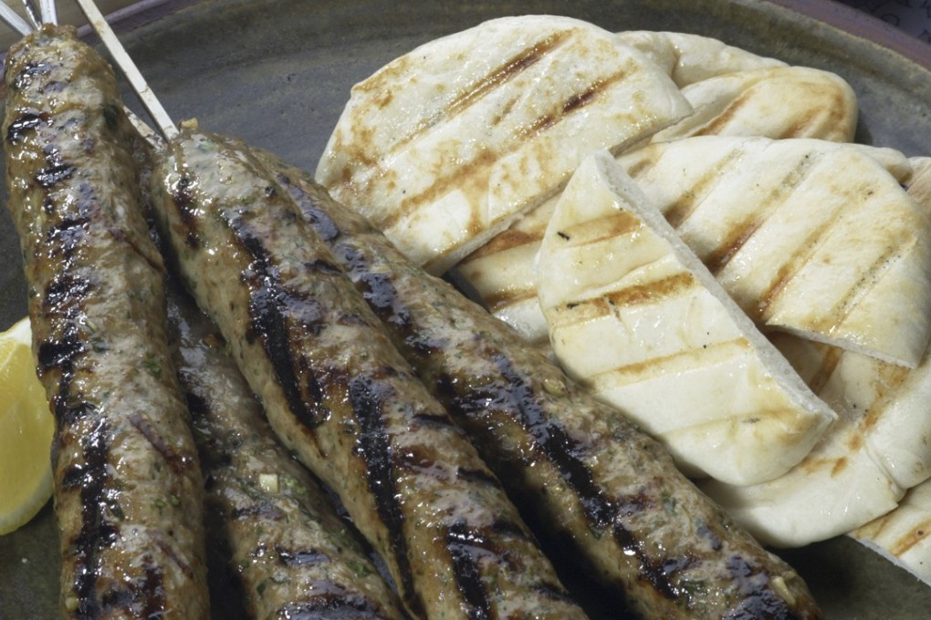 Minced lamb kebabs. Photo: Jason Bonello