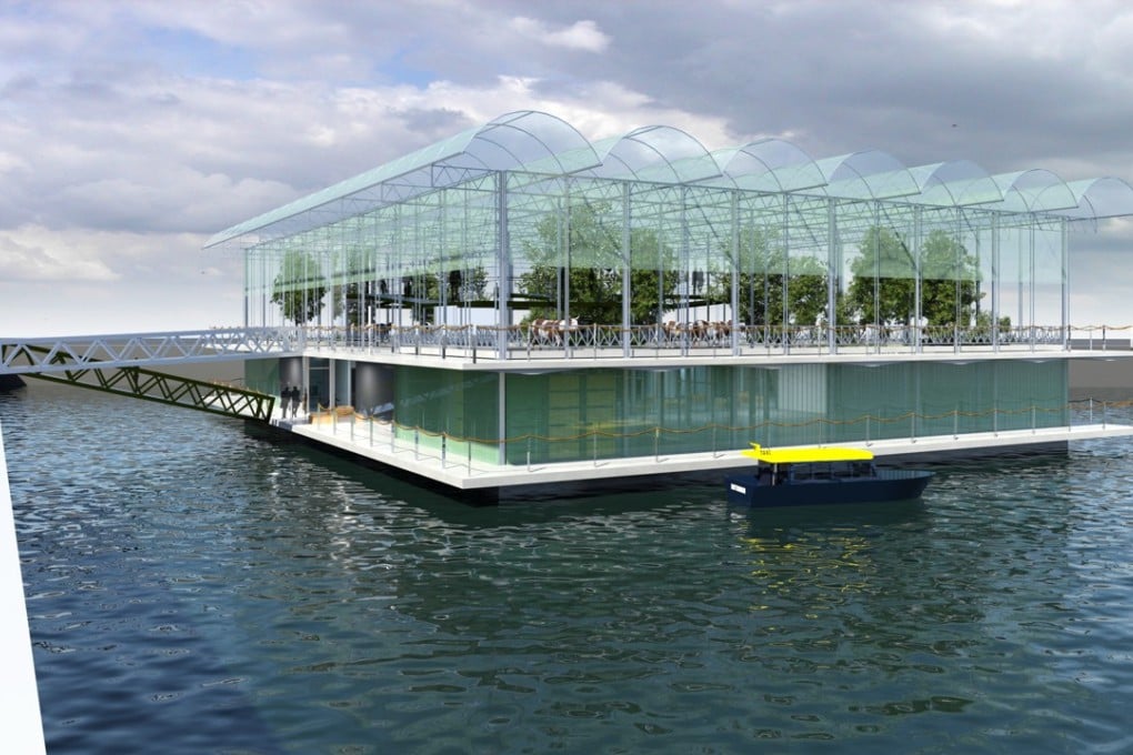 The world’s first floating dairy farm will open in Rotterdam by the end of 2018.