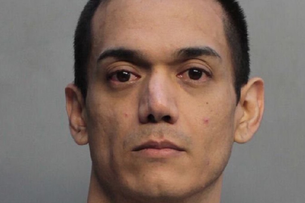 Bryan Deneumostier, in a mugshot provided by the Miami-Dade Police. Photo: Miami-Dade Police Department