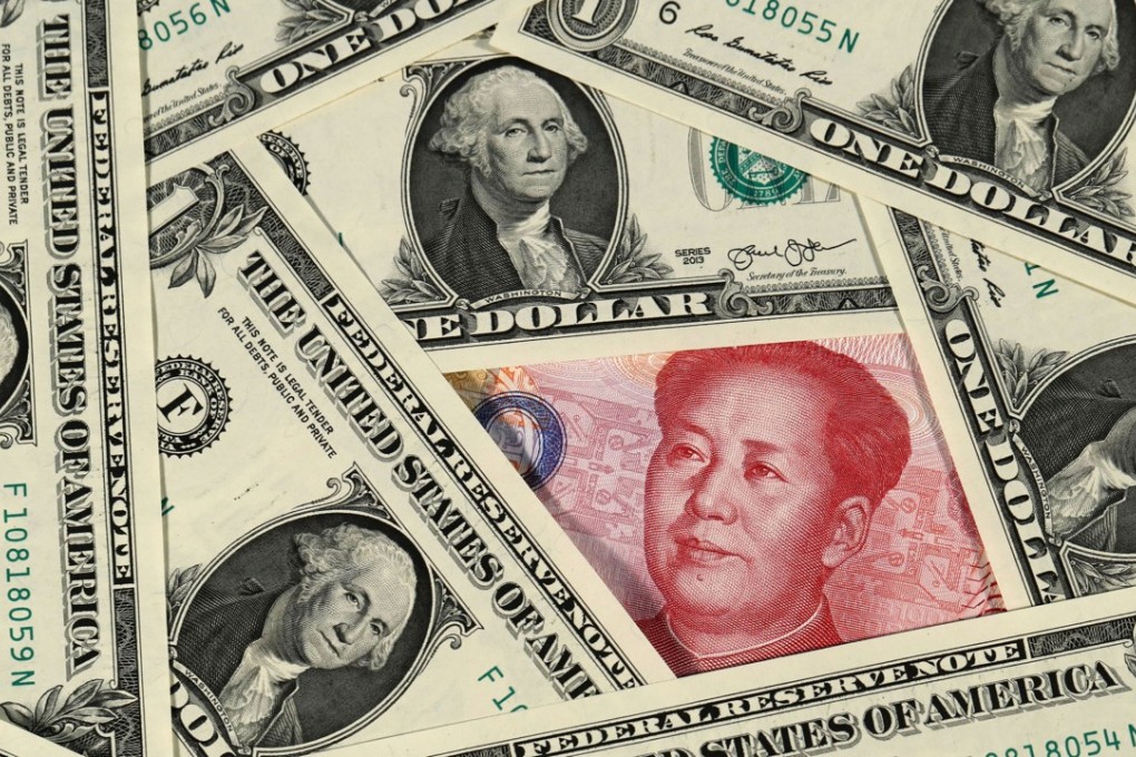 The yuan had its best day in two years against the US dollar on Monday. Photo: Kyodo