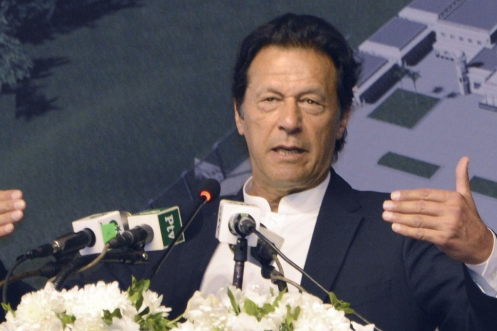 Pakistan Prime Minister Imran Khan. Photo: Kyodo