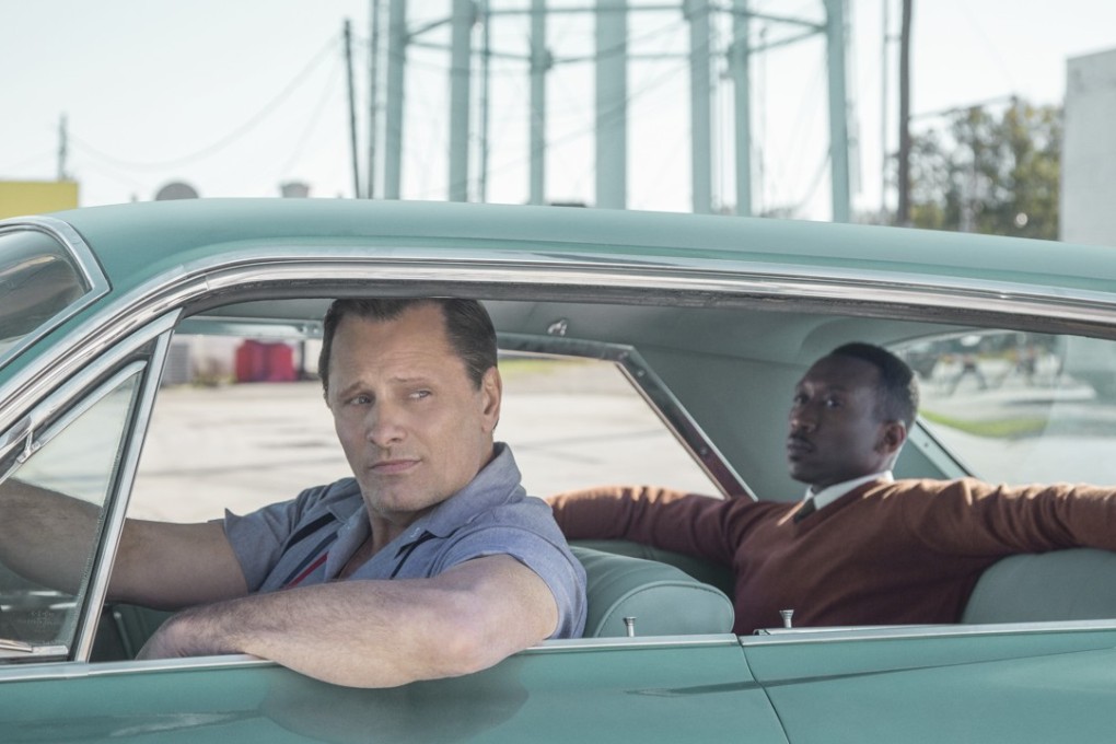 Viggo Mortensen and Mahershala Ali in a still from Green Book.
