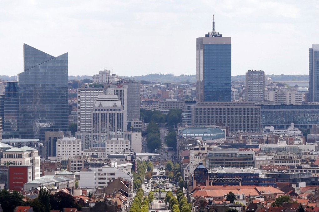 A view of the centre of Brussels, the capital of Belgium. Alibaba Group Holding has extended its electronic world trade platform initiative to Belgium, with the goal of helping lower barriers to global trade for the country’s small and medium-sized enterprises. Photo: Reuters