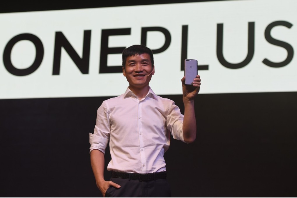 Pete Lau, the founder and chief executive of Chinese smartphone supplier OnePlus, says the company will introduce the first commercial 5G handset in Europe next year through British mobile network operator EE. Photo: Agence France-Presse