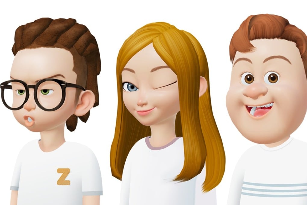 Three avatars in Zepeto, a 3D character building and social networking app. The app now recently ranked number one by downloads on Apple and Android app stores in China, according to App Annie. Dec. 5, 2018. Handout