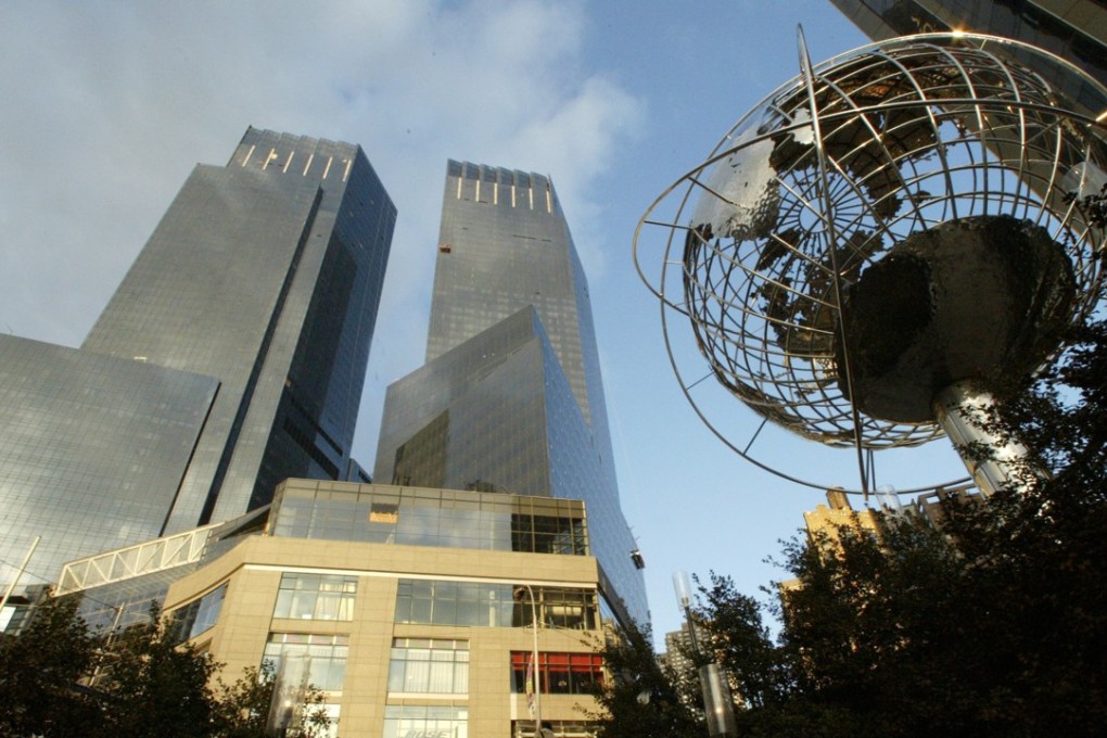 File photo of the Time Warner Centre in New York, home of CNN’s headquarters. Photo: AP