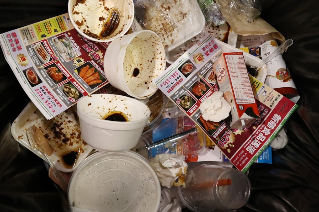A levy on plastic food containers might be needed to reduce usage in Hong Kong. Photo: Nora Tam