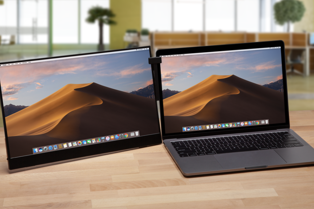 The Vinpok Split is a portable 15.6-inch touch screen monitor that works with all laptops with a USB-C port or HDMI port. Photo: Paul Mah
