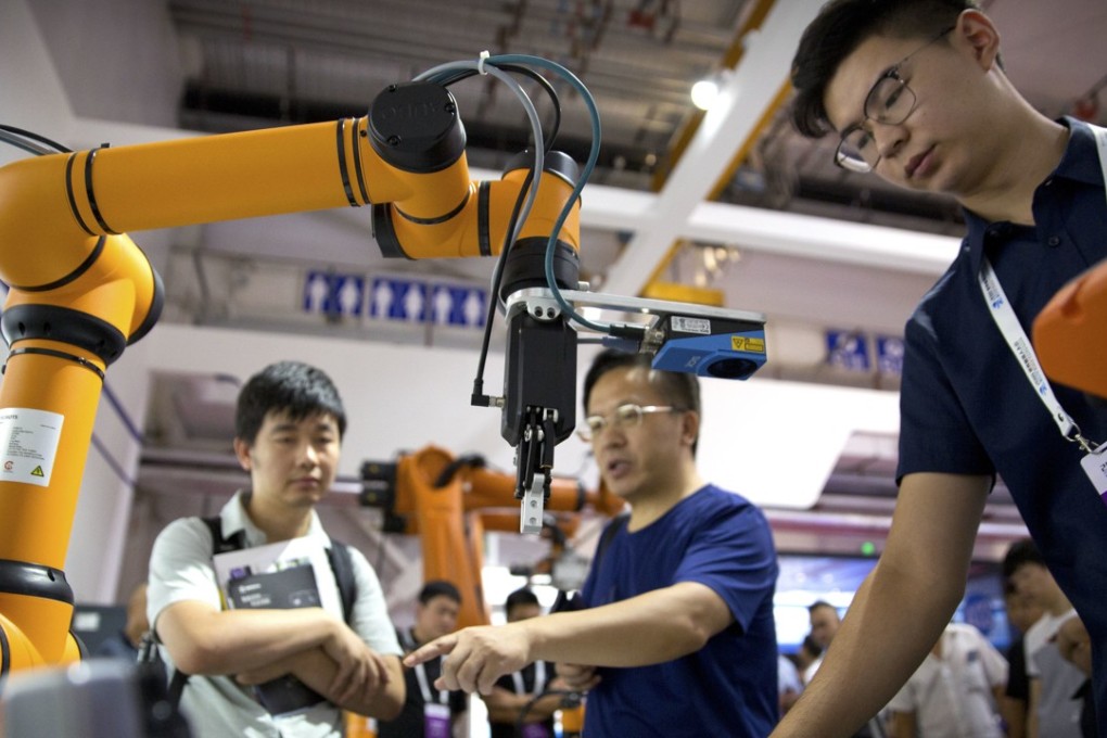 The government is driving and supporting China’s robotics industry with subsidies and promotion, but the stand-off between Washington and Beijing over tariffs is starting to bite into earnings and market share. Photo: AP