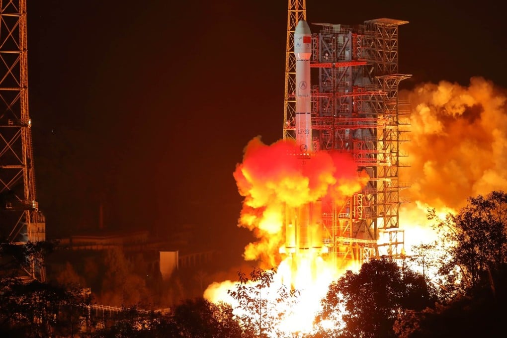 China launches Chang'e-4 lunar probe from the Xichang Satellite Launch Center in southwest China's Sichuan Province. The probe is expected to make the first-ever soft landing on the far side of the moon. Photo: Xinhua