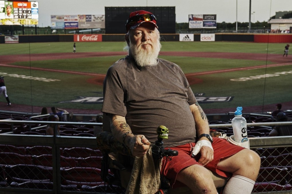 Larry Green at the AirHogs Stadium, in Grand Prairie, in the United States. Picture: Jonathan Zizzo