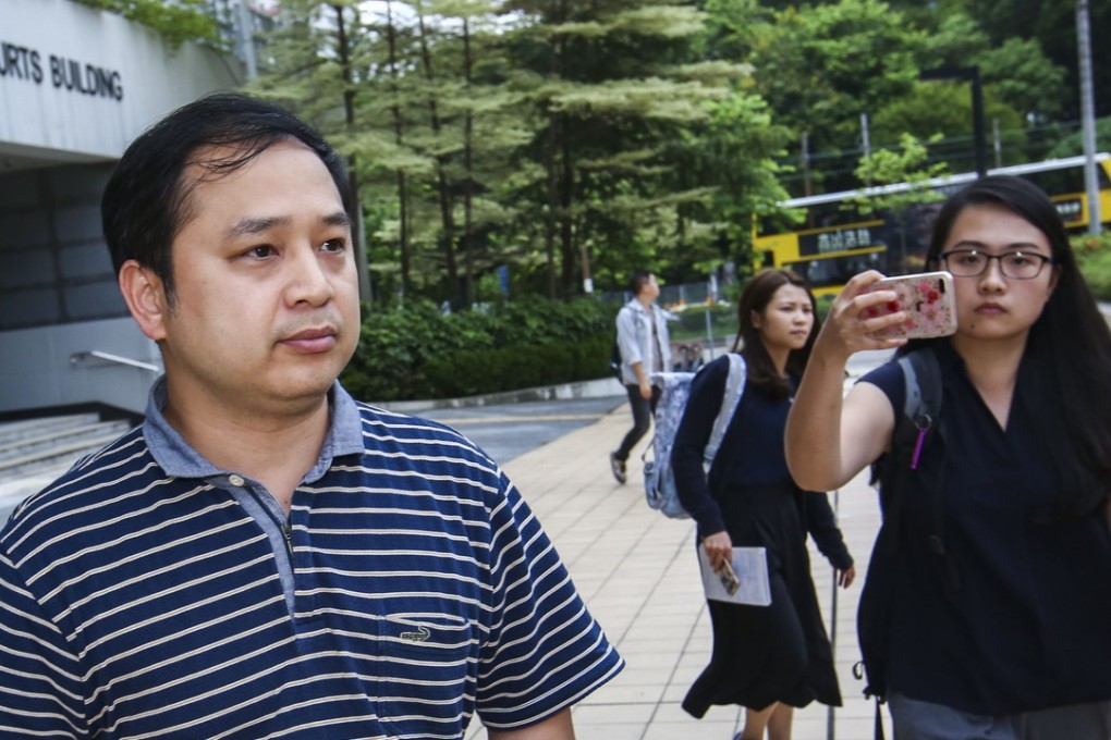 Cheung Kam-fai (left) had argued that his teaching disqualification was invalid. Photo: Edmond So