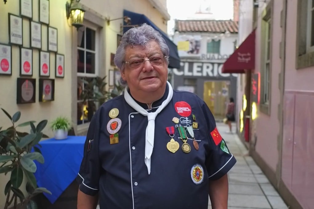 Antonio Coelho, chef/owner of Antonio’s restaurant in Macau. Photo: Chris Healy
