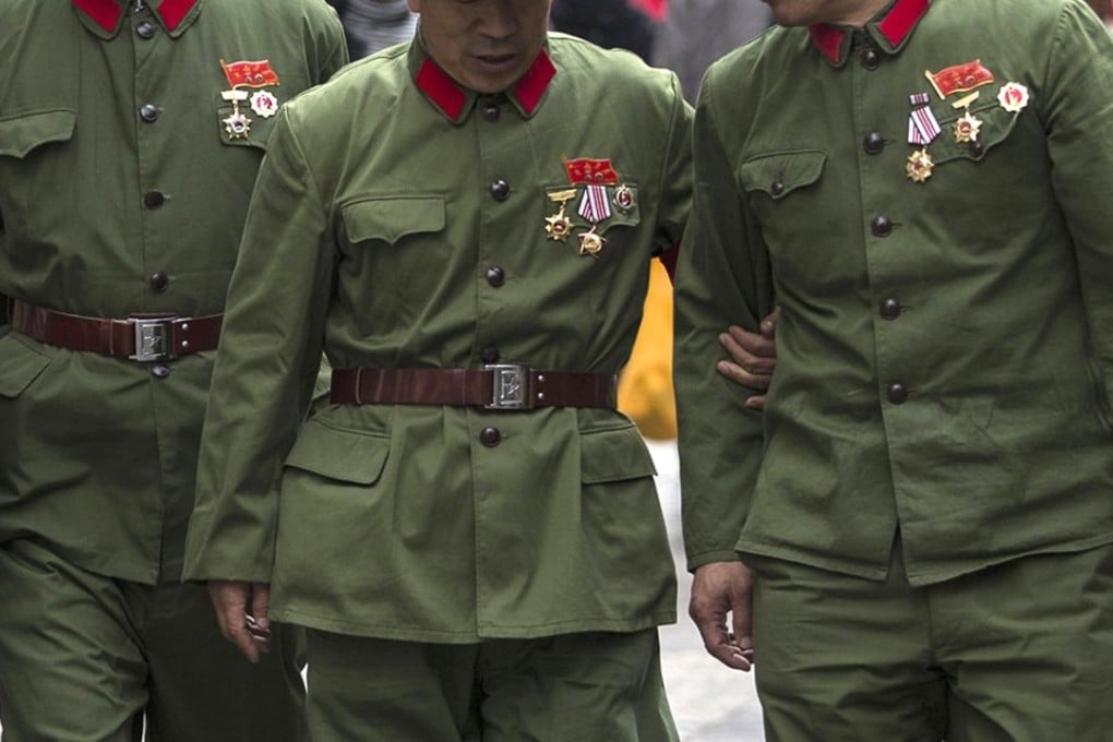 Ten people have been arrested in China after a veterans’ protest in northern China ended in violence. Photo: Reuters