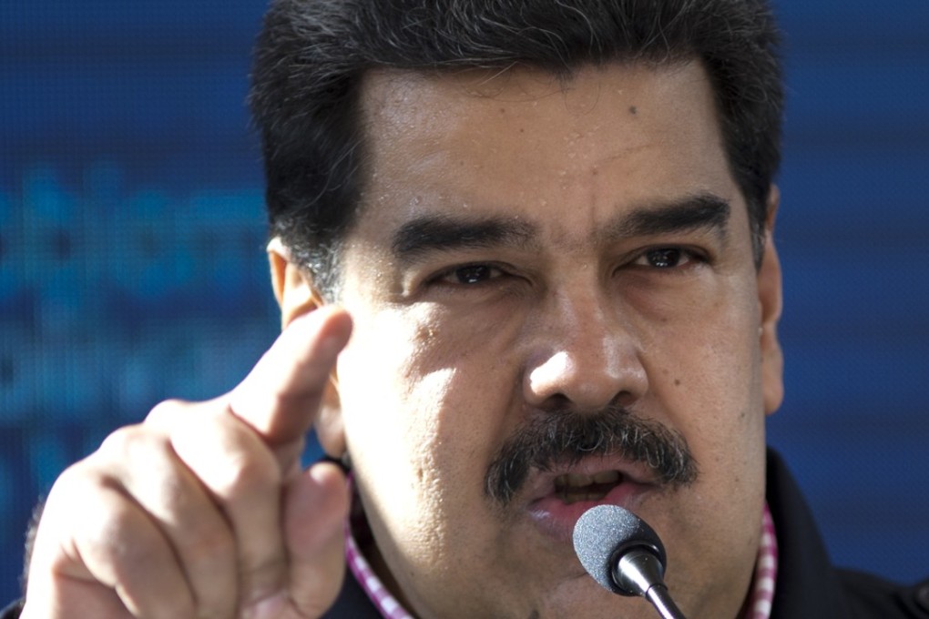 Venezuela's President Nicolas Maduro speaks after voting in local elections in Caracas, Venezuela. Photo: AP