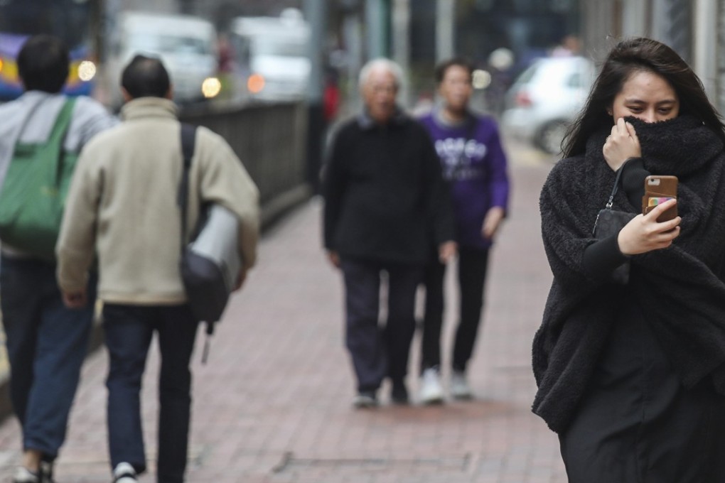 Temperatures will continue to fall on Tuesday and Wednesday. Photo: Xiaomei Chen